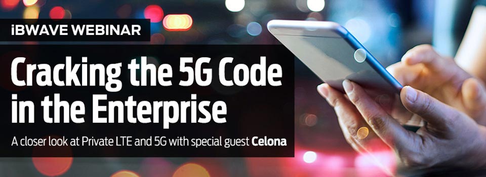 Cracking the 5G code in the Enterprise