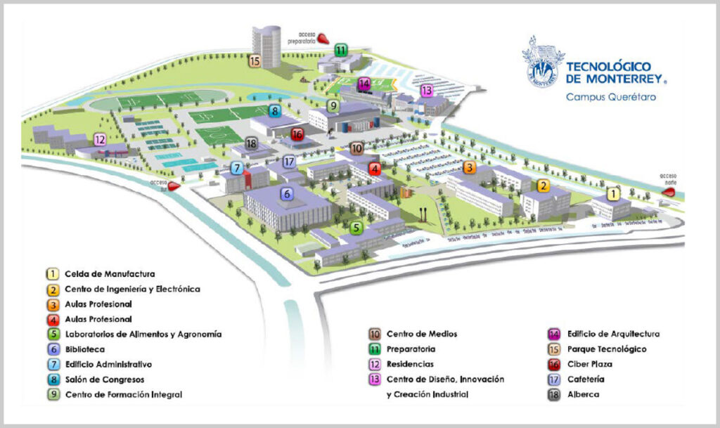 Figure 1: Monterrey
Institute of Technology,
Querétaro campus.